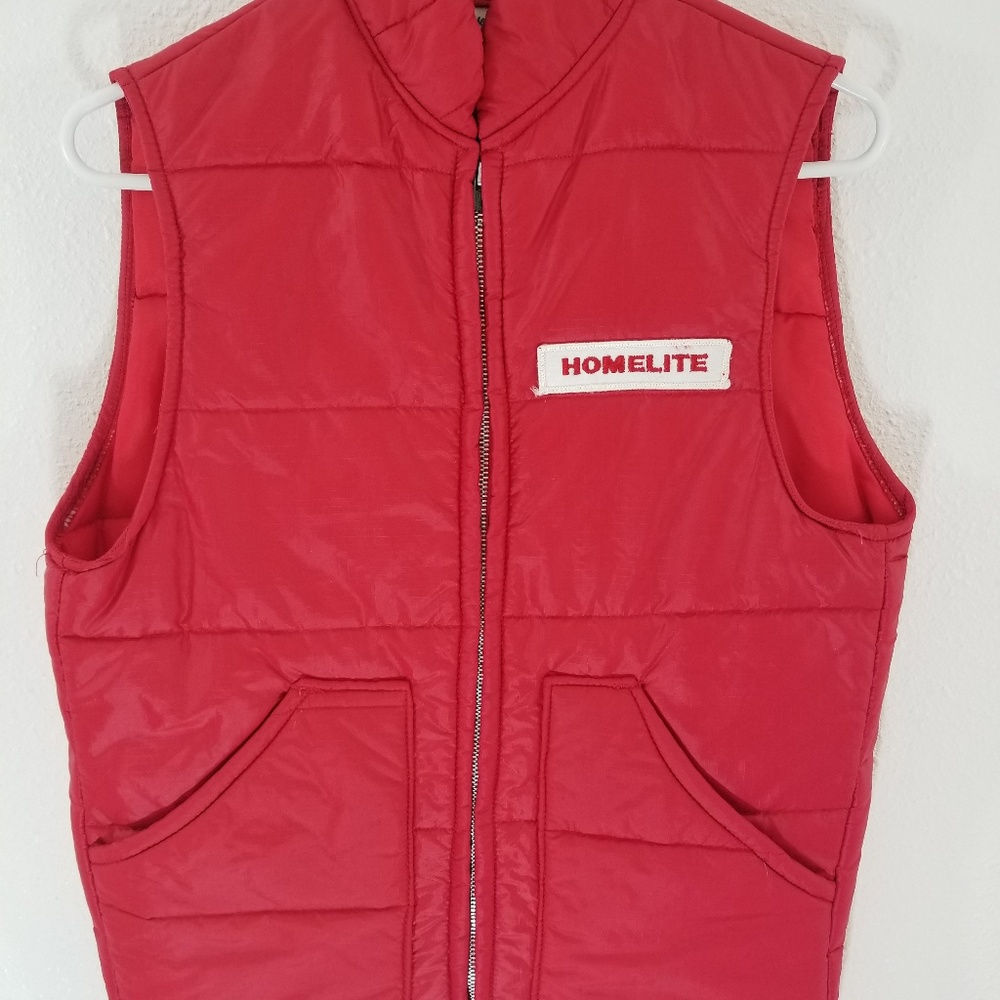 Homelite Vintage Vest made by GCA mens small